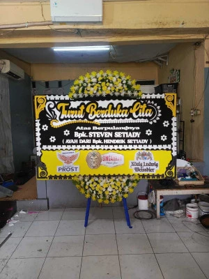 Papan Bunga di Gendaran Donorojo